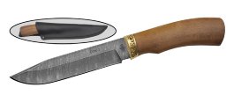 Охотничий нож Сом-1 Витязь из дамаска